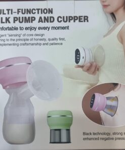 Smart 9-Speed Anti-Backflow Rechargeable Multifunction Breast Milk Pump + Cupper