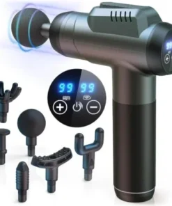 Sturdy And Durable Handheld Fascia Massage Gun Muscle Relaxation With 4 Heads