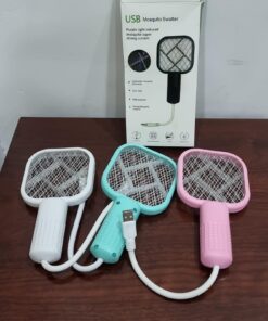 USB Mosquito Swatter Rechargeable Electric Fly Killer