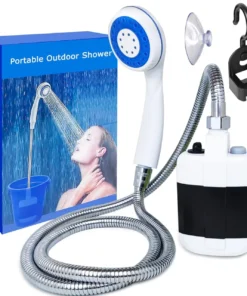 Rechargeable Portable Outdoor Shower – Mobile Camping & Travel Shower Kit