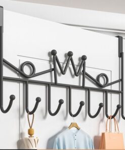 7 hook heavy duty over the door hanger/ rack