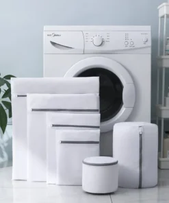 Mesh Laundry Bags for Delicates – 6pcs Durable Wash & Travel Set