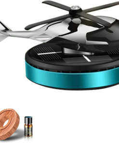 Solar Car Air Freshener Helicopter Design Diffuser – Solar Powered Interior Decoration