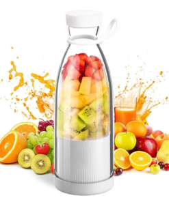 Portable Juicer Cup Rechargeable Juicer Cup Mixer – 6 Blade Mini Juicer Blender