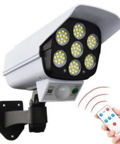 Solar Powered 180W Motion Sensor Light – Camera Style Outdoor Security Light